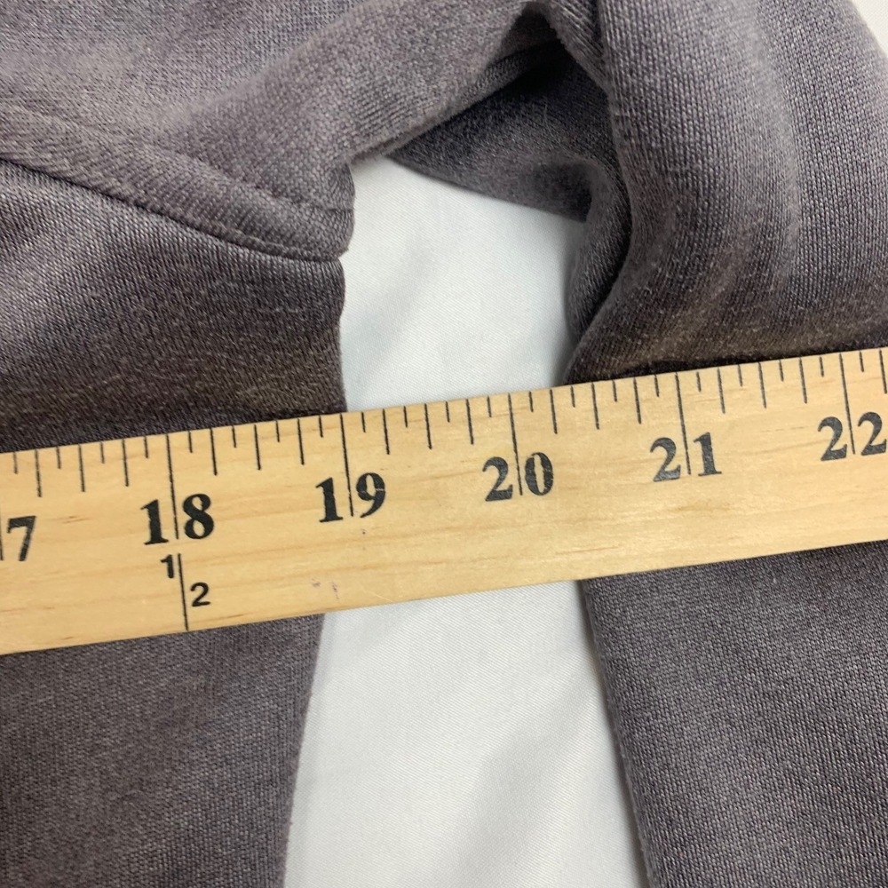 The North Face Fleece Jacket Womens M Gray Full Zip Mock Neck Softshell SOFT - Picture 10 of 10